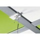 Systeemplafondklem kunststof 100st Td13006250